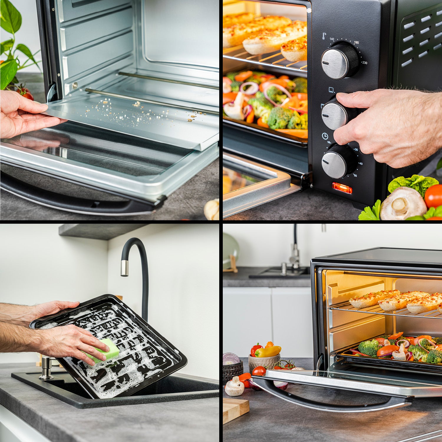 Mini Oven 30L, Multifunctional, Spacious