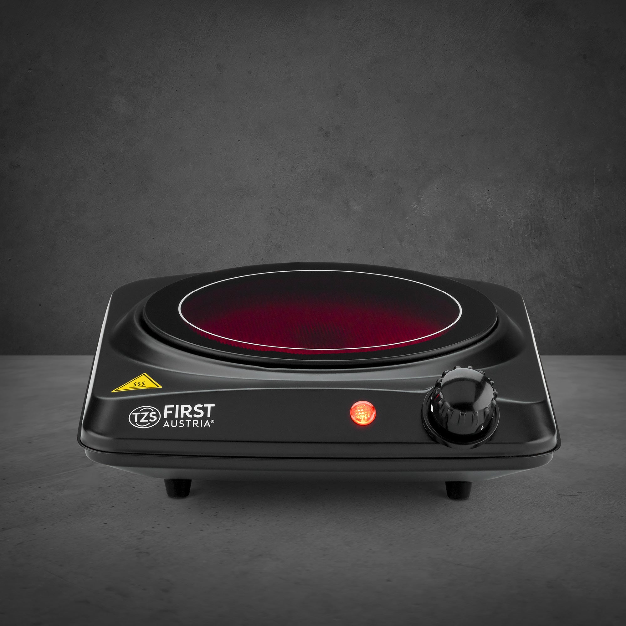 Infrared Hotplate 1200 W, Glass Ceramic, Stepless Thermostat