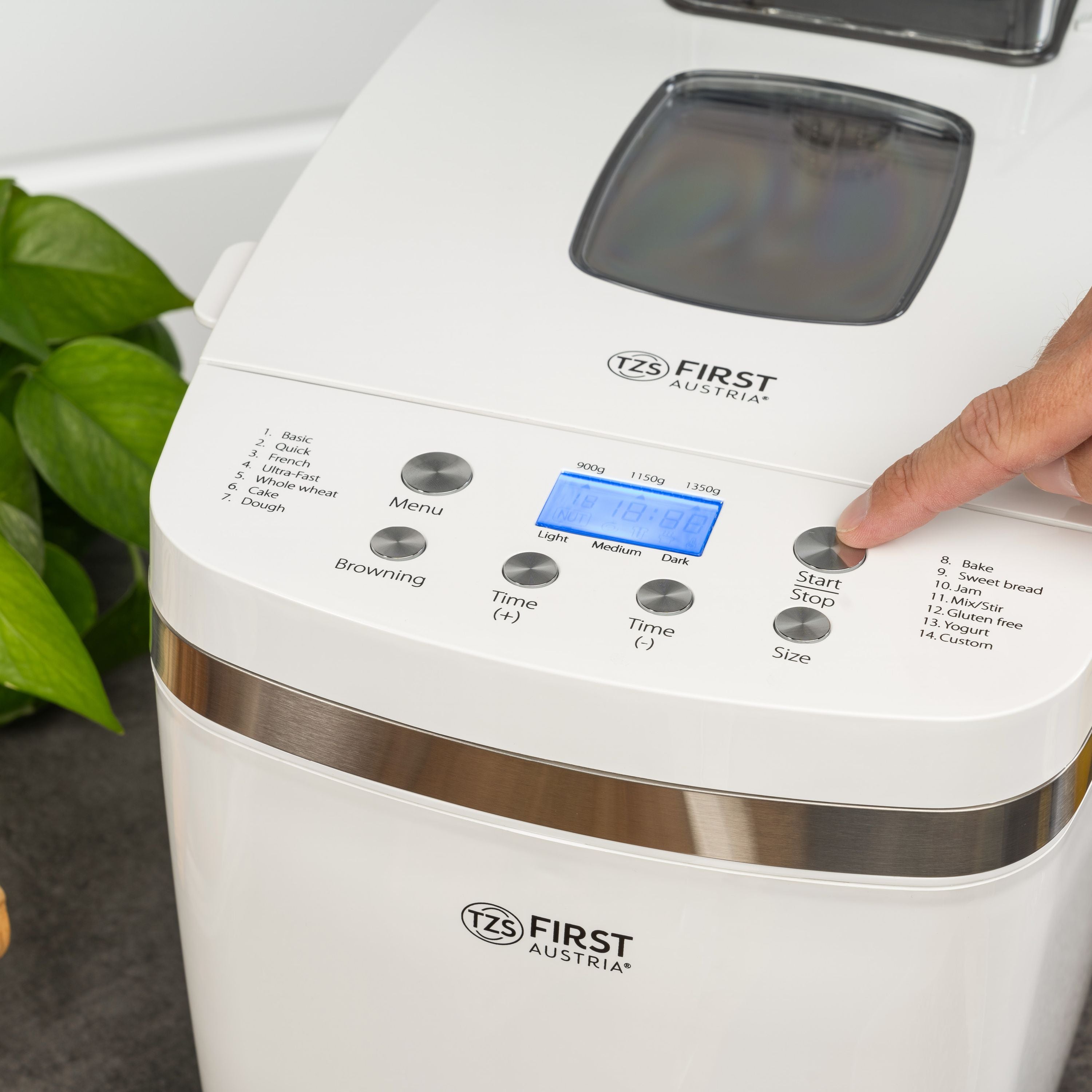 Bread Maker 900g, 13 Programs, Non-Stick Coating