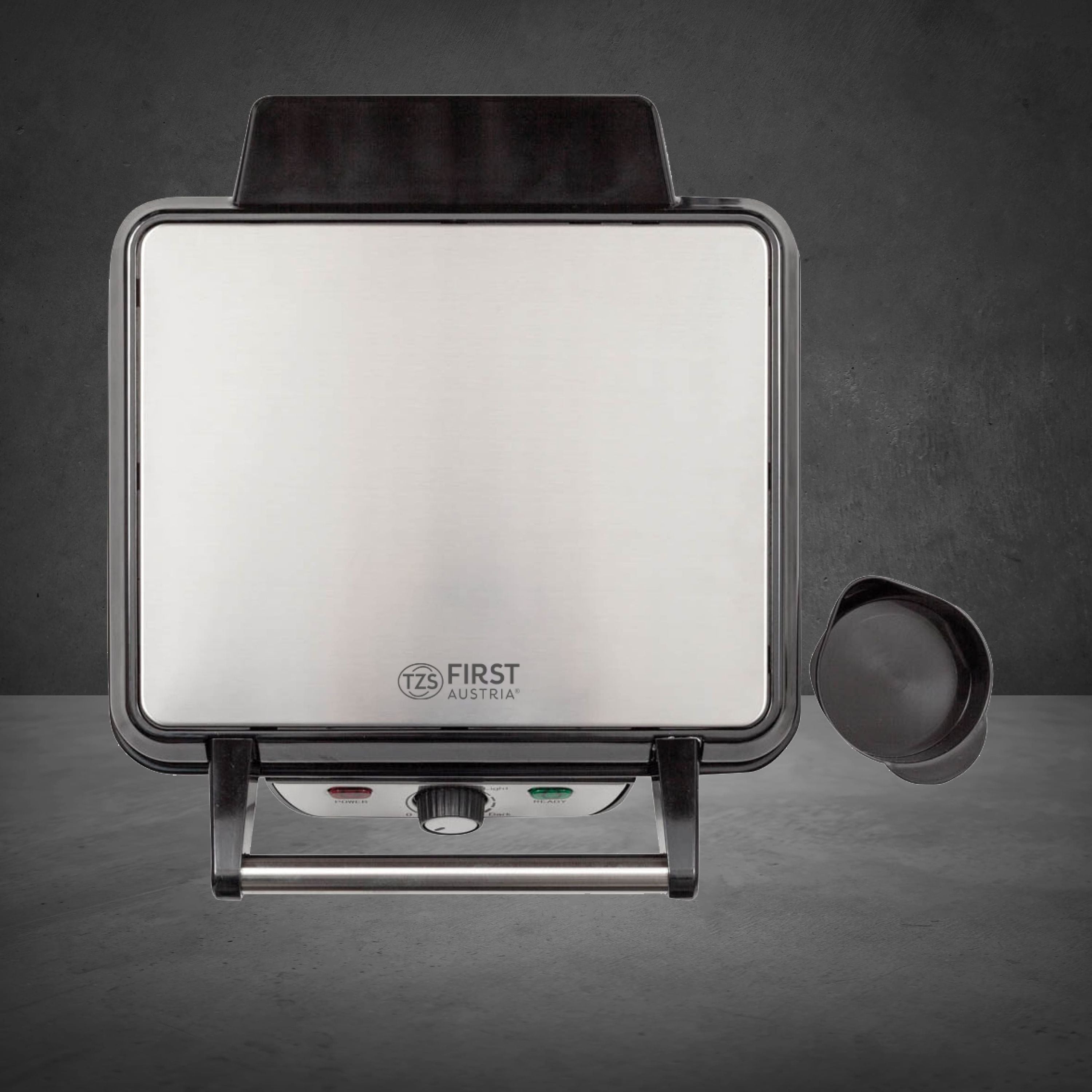 Bistecchiera da Tavolo 1800 W, Antiaderente, Apertura a 180°
