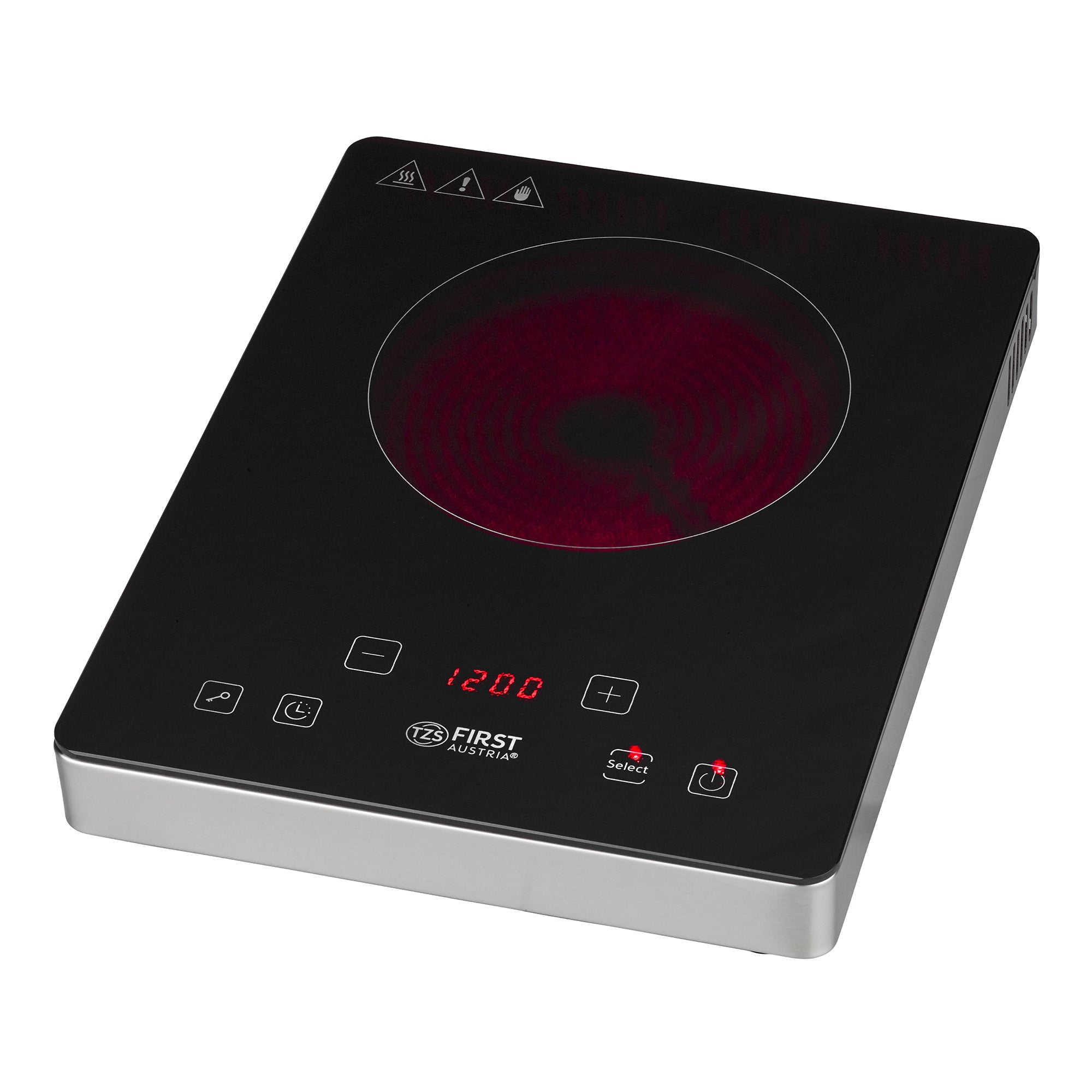 Infrared Single Hotplate 2000 W, Touch Display, Timer