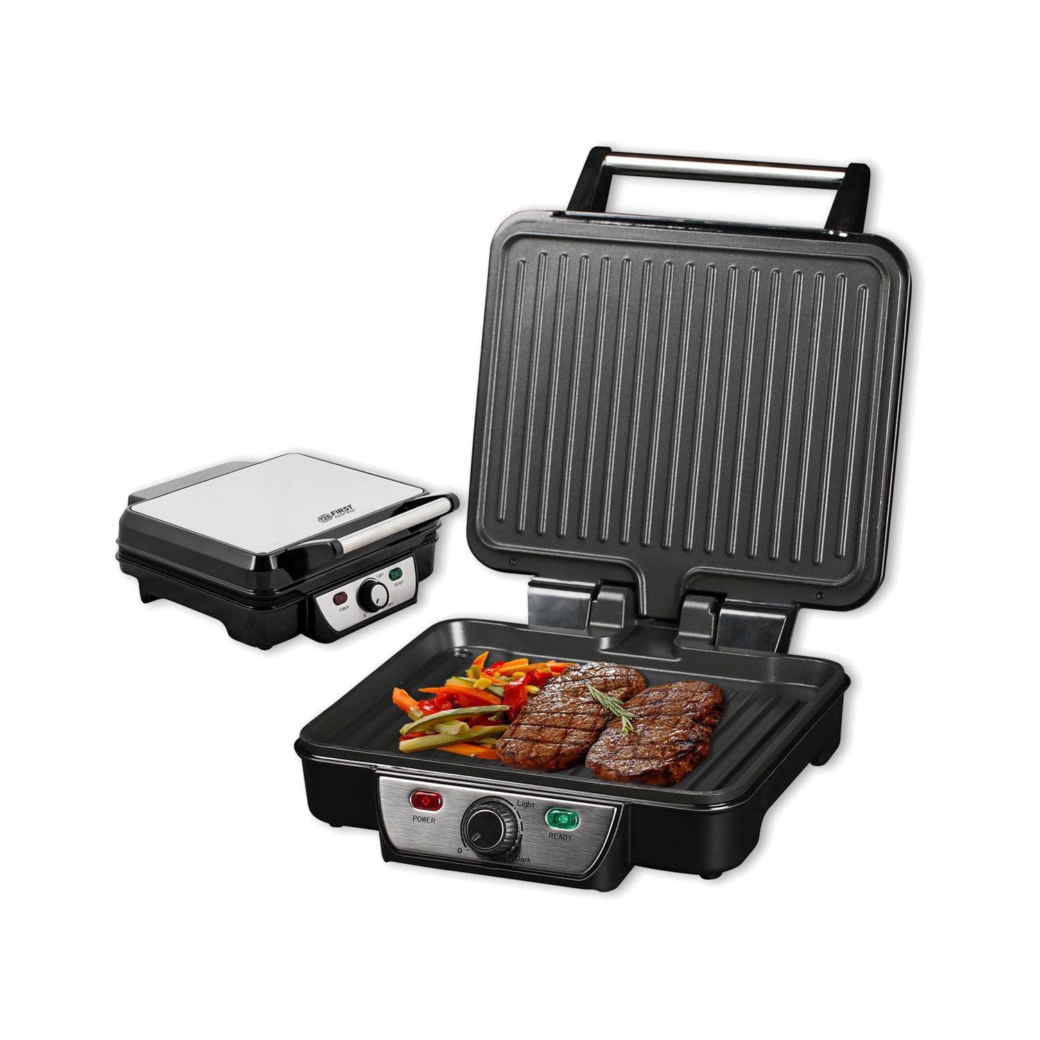 Table grill 1800 W, non-stick, 180° foldable