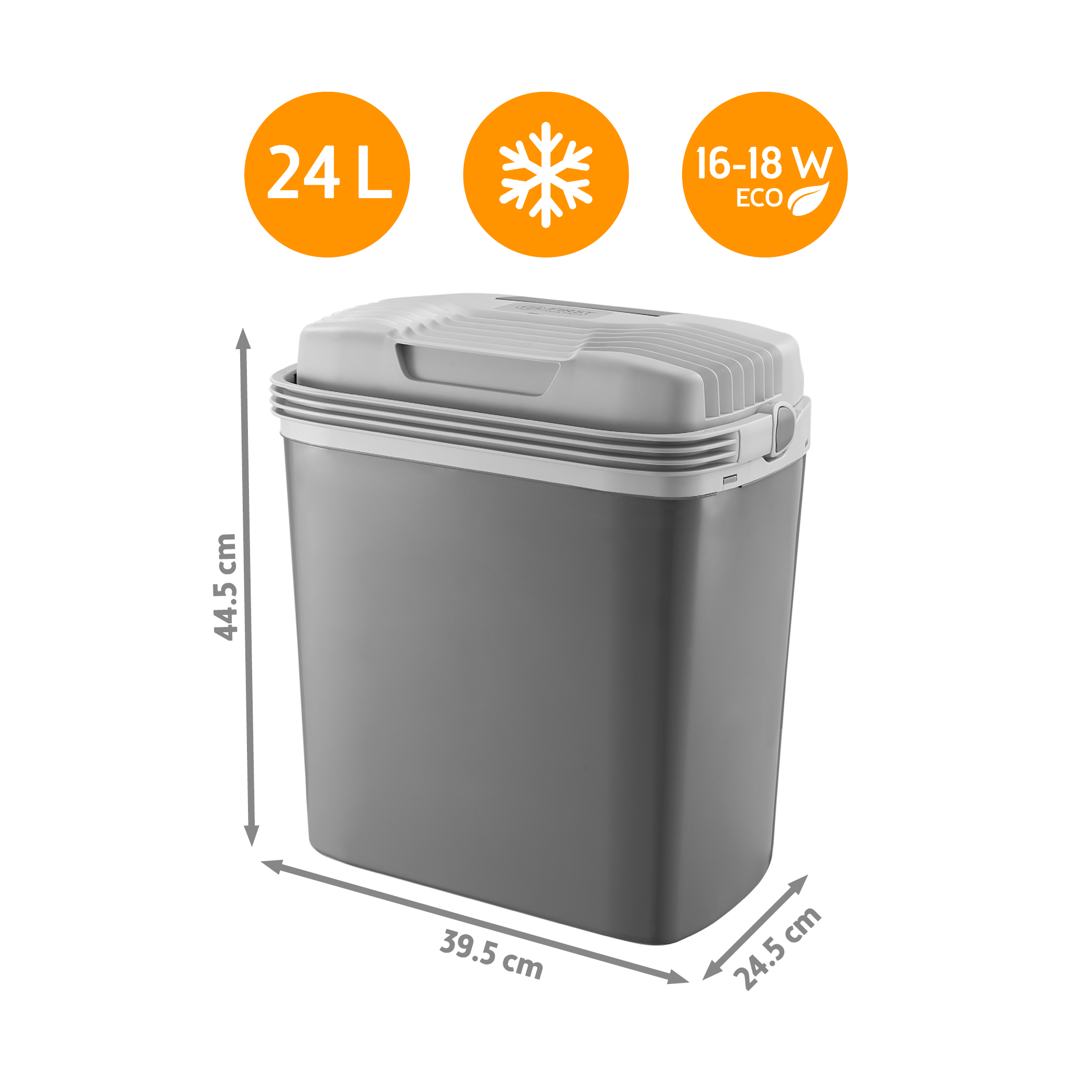 Thermoelectric Cool Box 24L, Cooling & Warming, 3-Way Power Supply