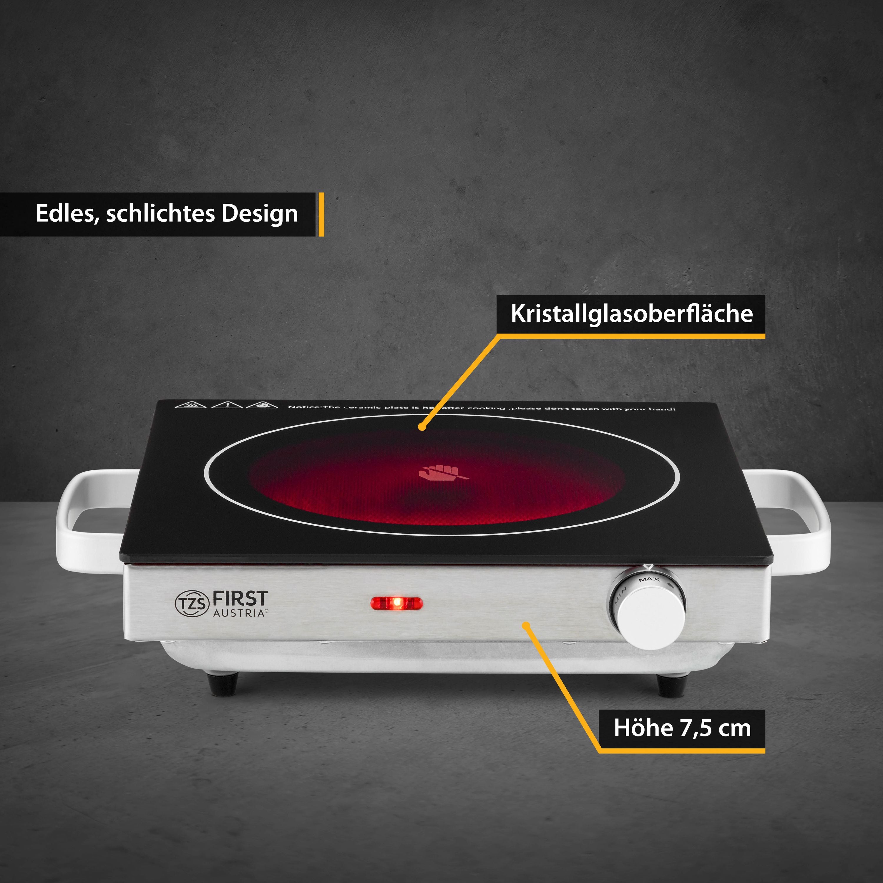 schwarz;Kochplatte