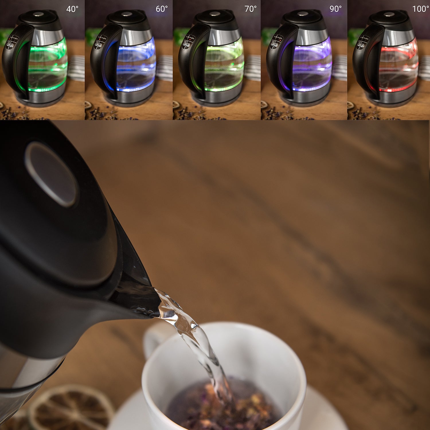 Mit Teefilter