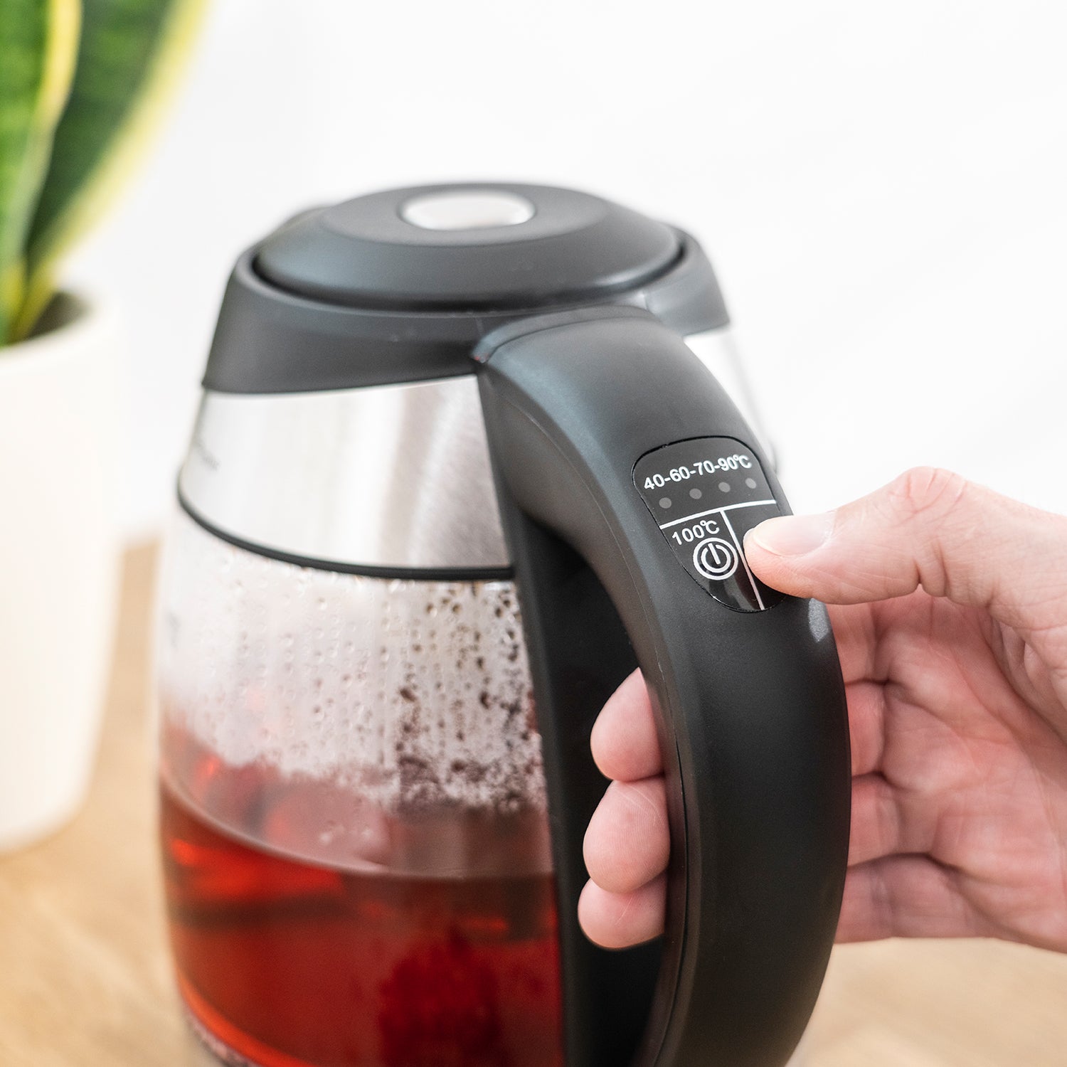 Mit Teefilter