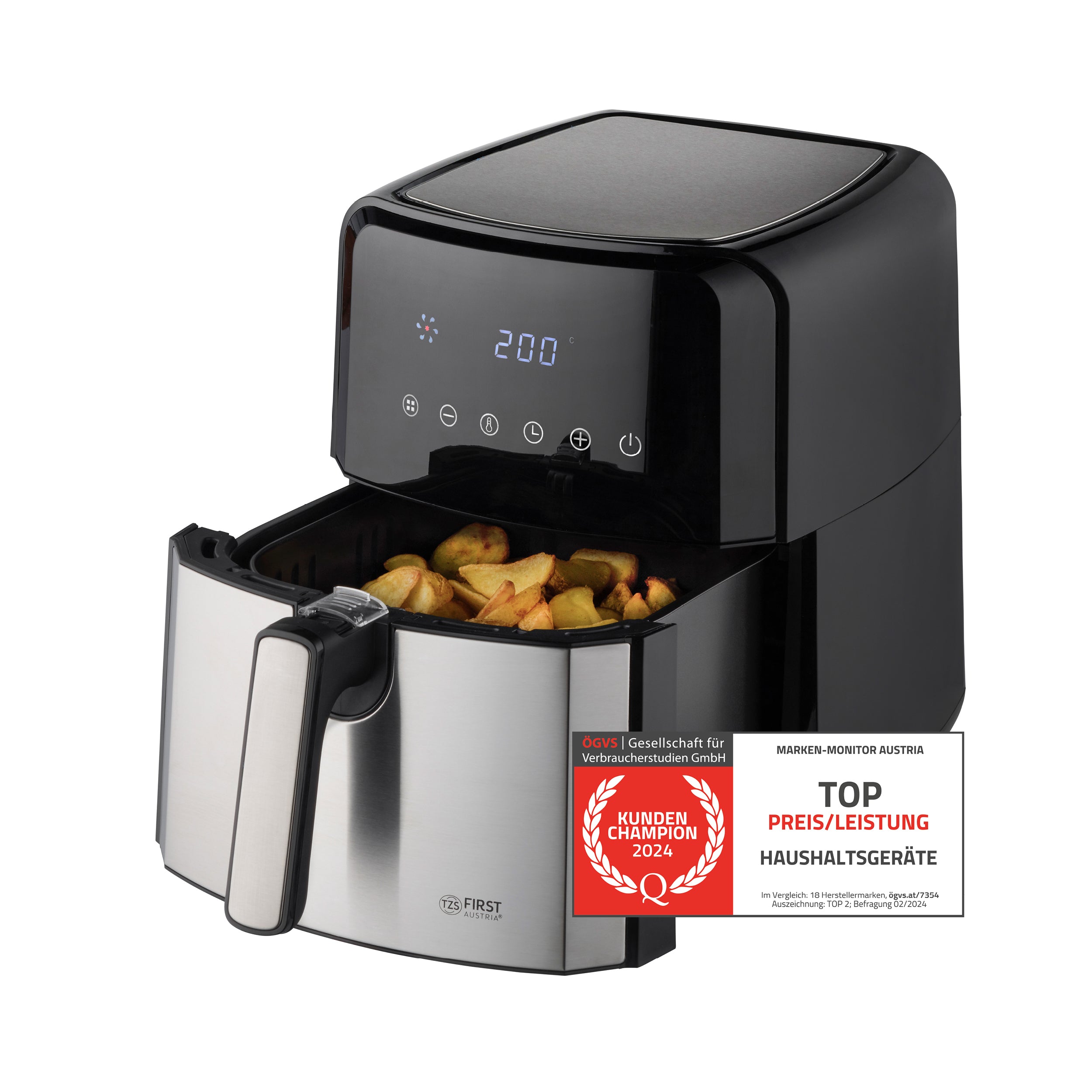 Air Fryer 5 L, 8 Programs, with Delayed Start