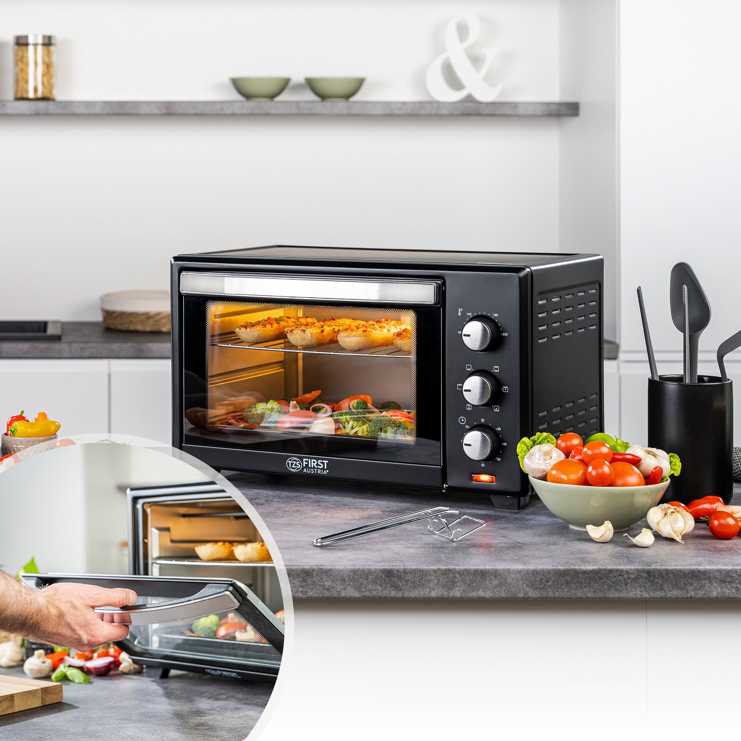 Mini Oven 30L, Multifunctional, Spacious