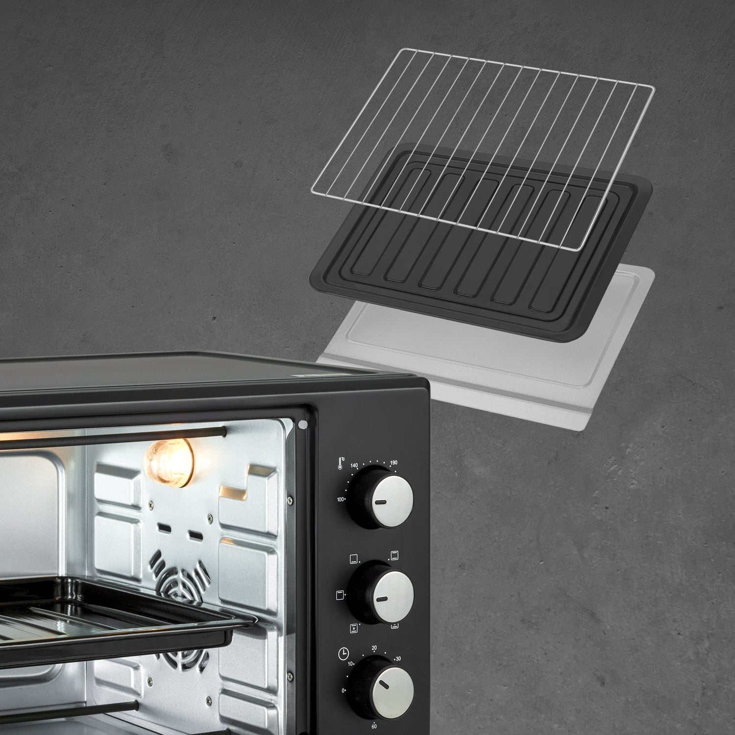 Mini Oven 30L, Multifunctional, Spacious