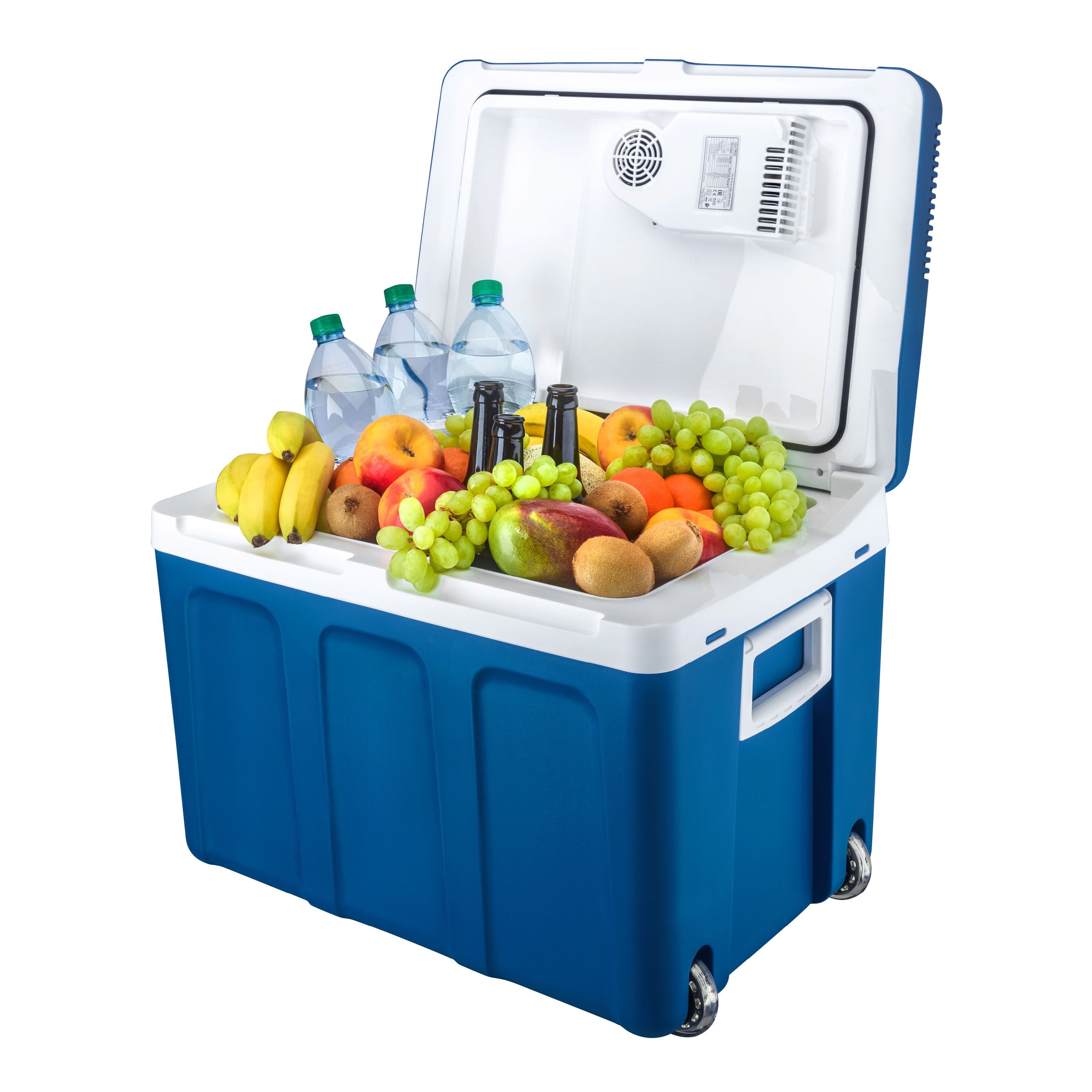 Elektrische Kühlbox 45L mit Trolley – Kühl- & Warmhaltebox