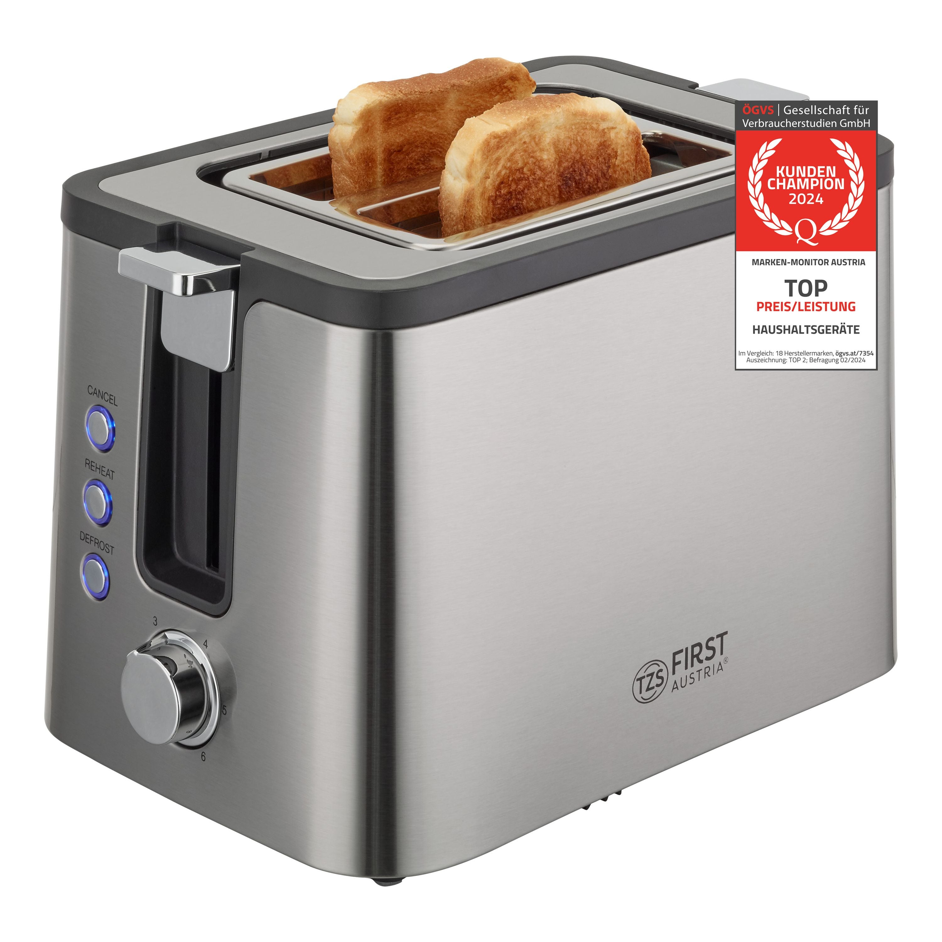 800W - 2 Scheiben