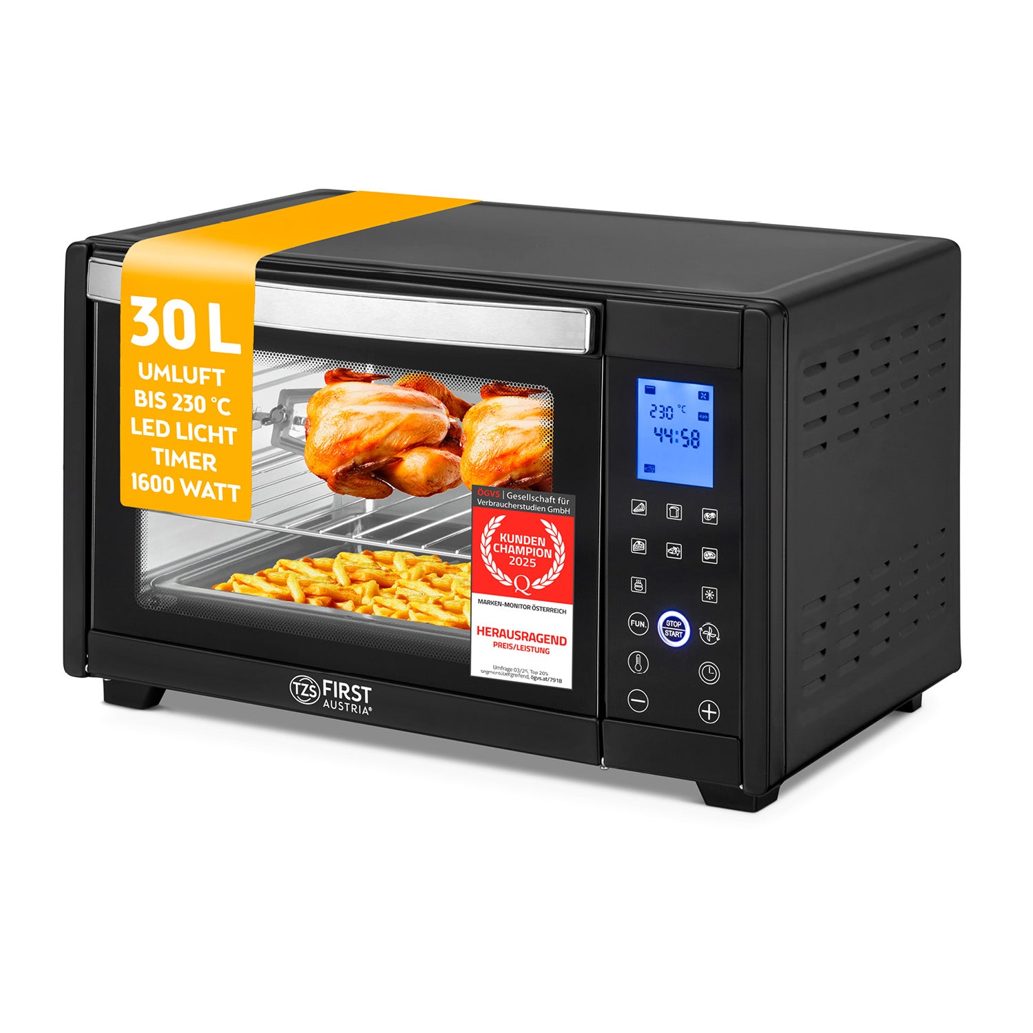 Mini Oven 30 L, Multifunctional, Spacious