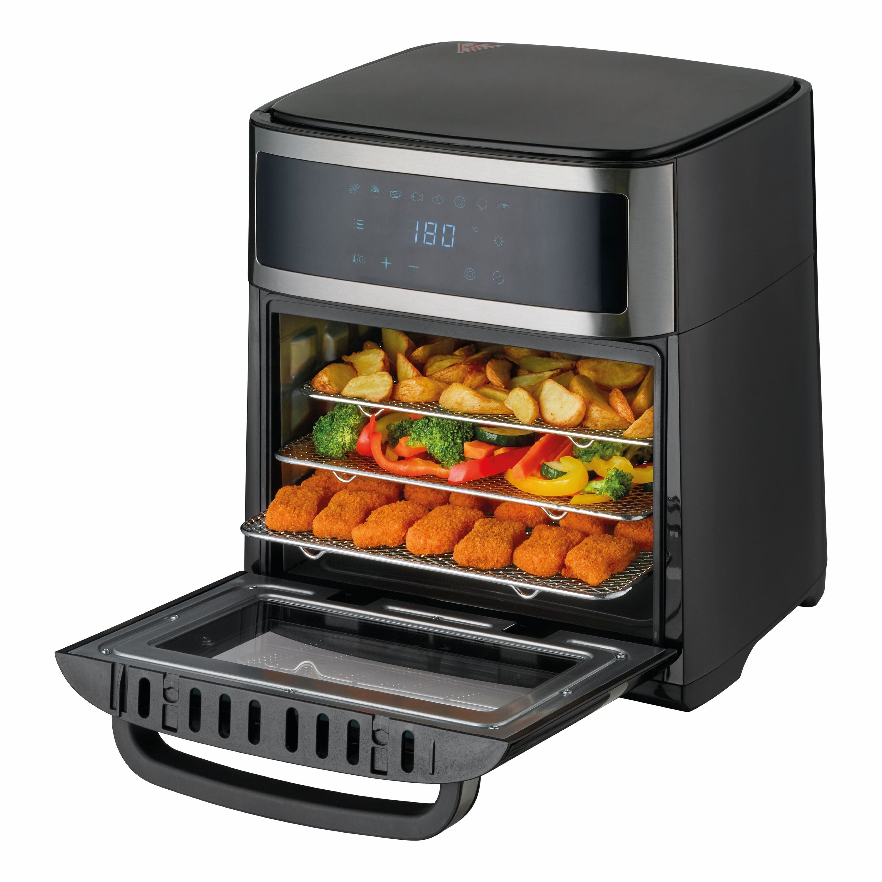 Air Fryer Oven 13 L, 8 Programs, with Rotisserie Spit