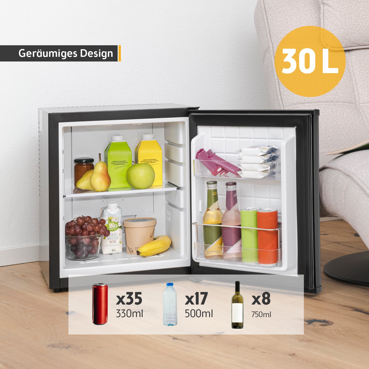 Mini Fridge 30L