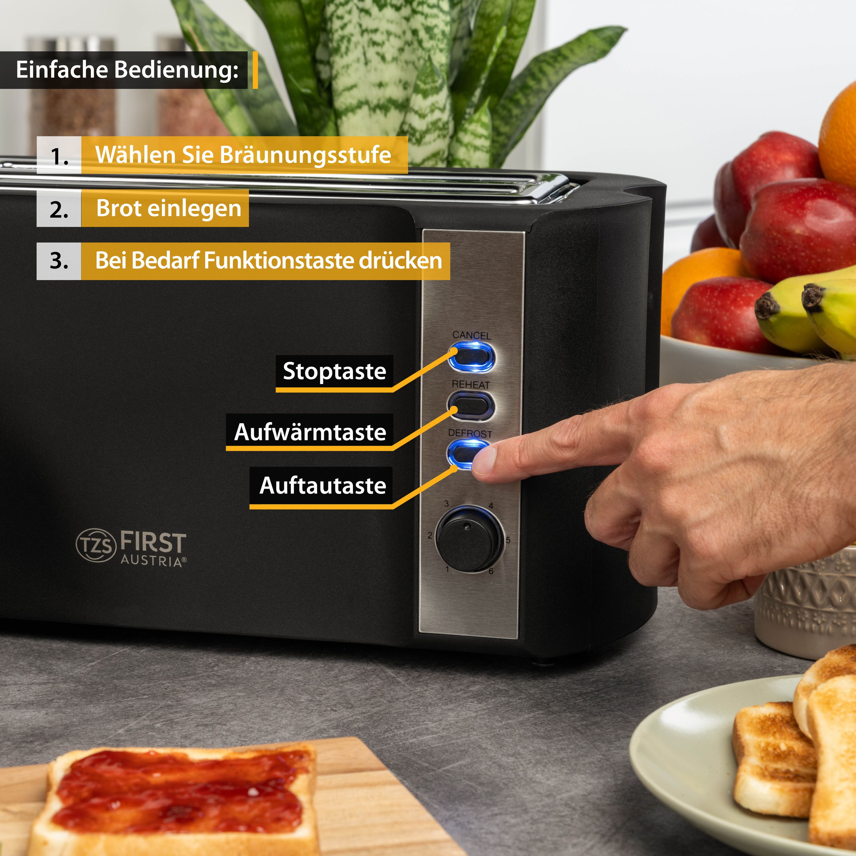 1250Watt - 4 Scheiben