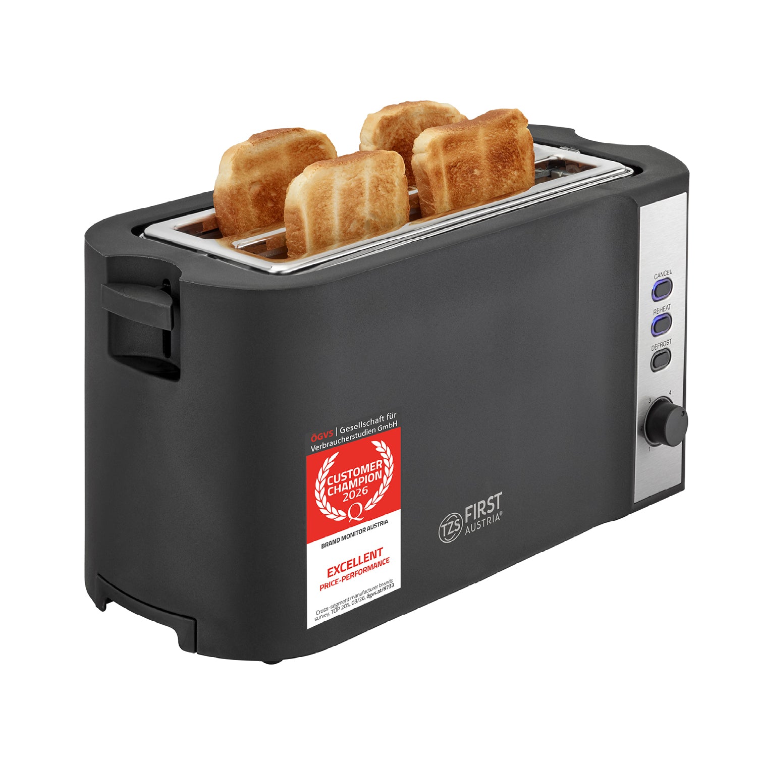1250Watt - 4 Scheiben