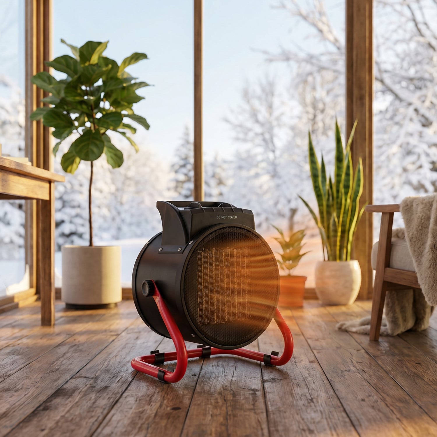 Keramik-Heizlüfter, 3000 W, mit Thermostatfunktion